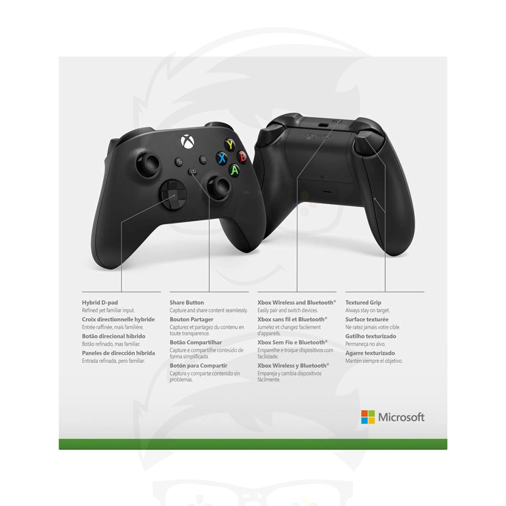 Xbox Series Wireless Controller – Carbon Black Xbox Series Wireless Controller – Carbon Black